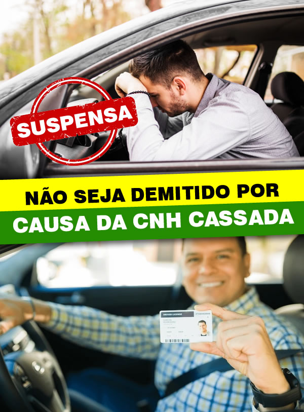 Se sua CNH foi suspensa ou você recebeu a notificação, nossa equipe especializada cuida de todo o processo para proteger seu direito de dirigir, com rapidez, transparência e dentro da lei.